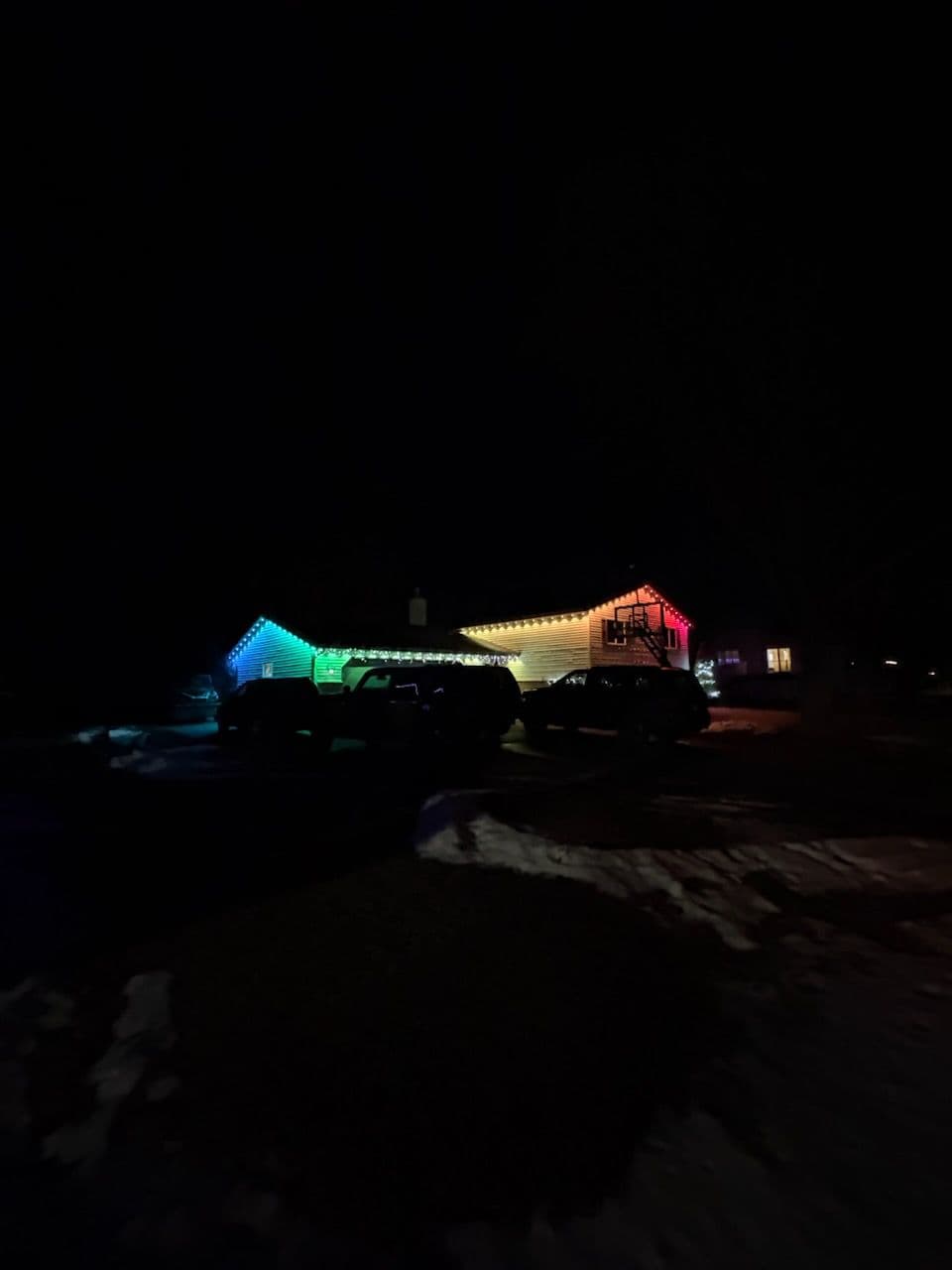 Transform Your Home with Colorful Permanent Lights