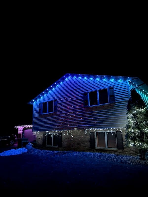 Transform Your Home with Colorful Permanent Lights